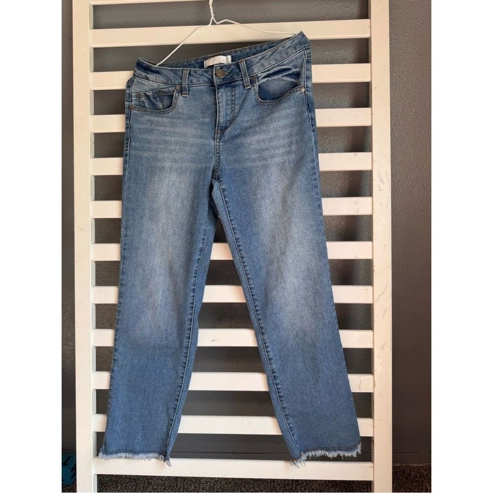 1822 Denim Light Blue Straight Leg Jeans